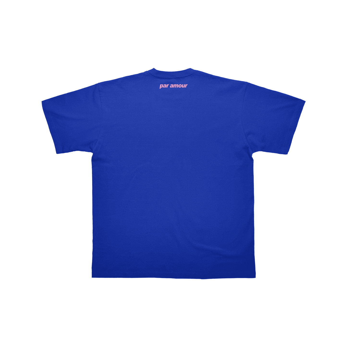 T-SHIRT "PAR AMOUR" - BLEU