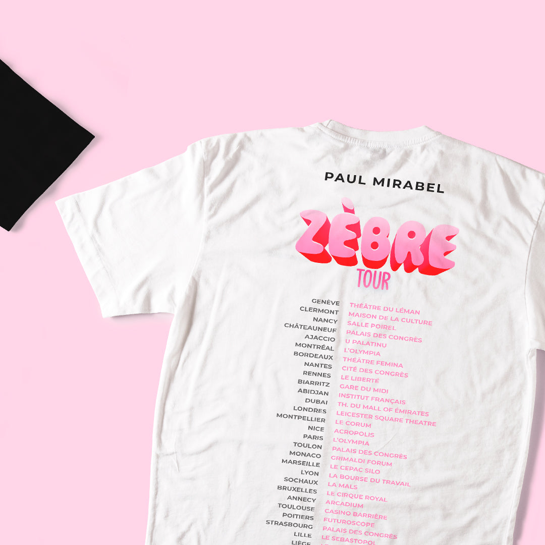 T SHIRT Z BRE TOUR BLANC PAUL MIRABEL